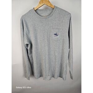 Vinyard Vines, 100% cotton, szM, Downhill Skier, longsleeve t-shirt